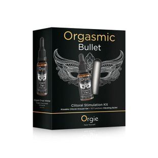 Набір Orgie Orgasmic Bullet: збуджувальні краплі та віброкуля SX3139 фото