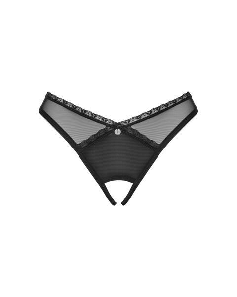 Трусики з доступом Obsessive Latinesa crotchless thong M/L Новинка SO9784 фото